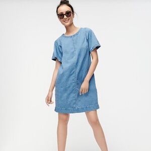 J. Crew Denim Mini Dress